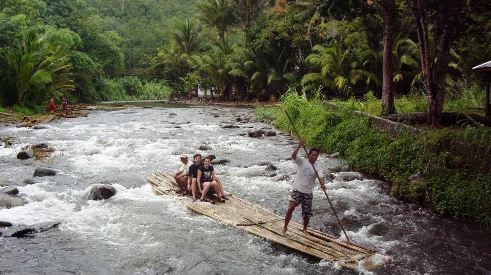 Loksado bamboo raft