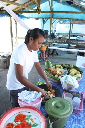 Rujak op Natsepa - Ambon