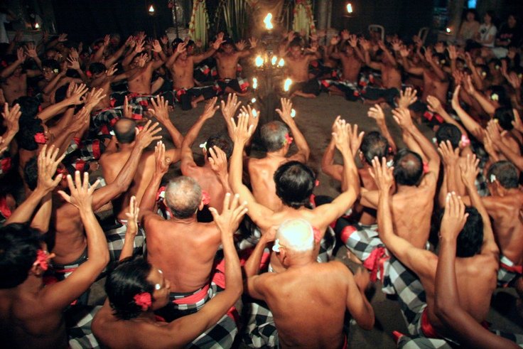 Kecak - apendans op Bali