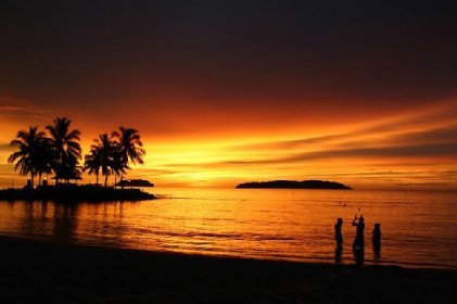 maleisië tanjung sunset