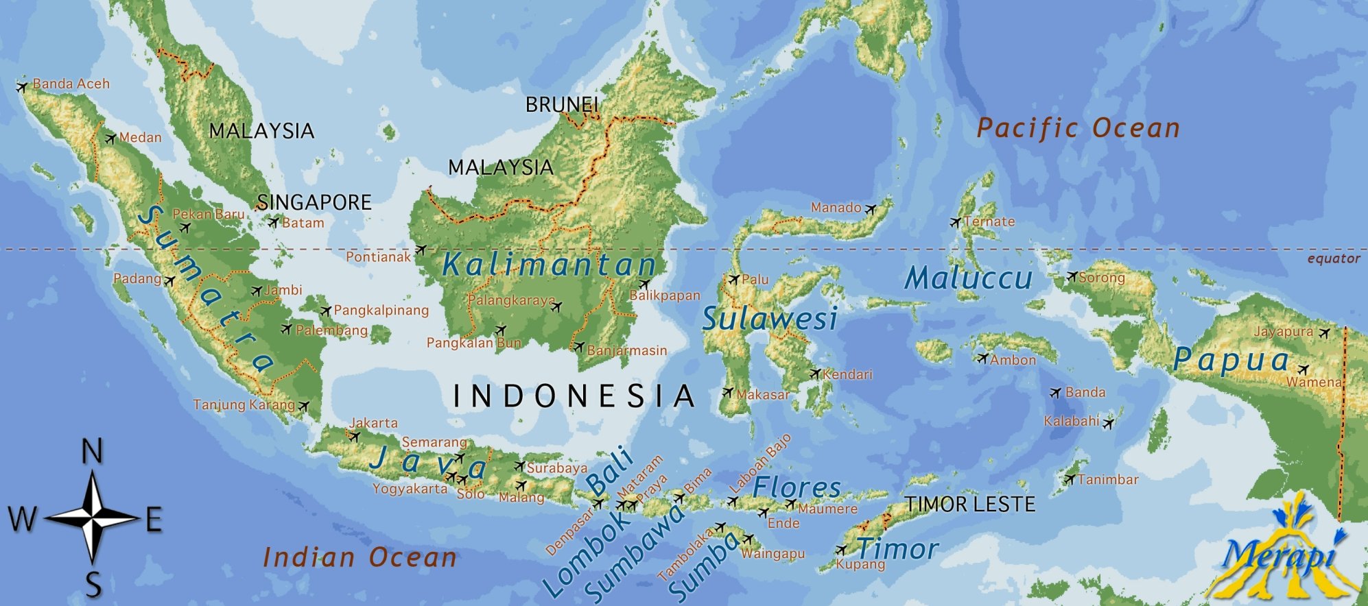 Reizen Indonesië, Rondreizen Indonesië - Merapi Tour & Travel