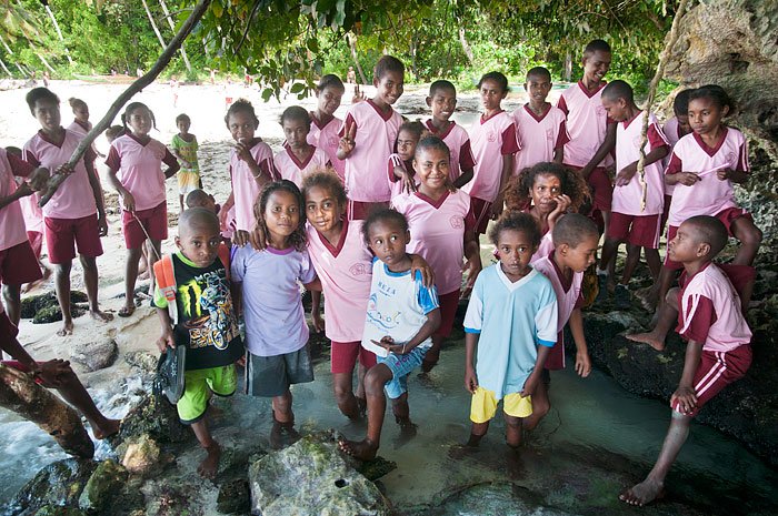 Schooljte Raja Ampat