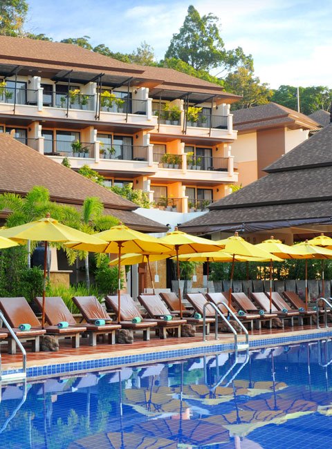 Ao Nang Cliff Beach Resort Krabi zwembad