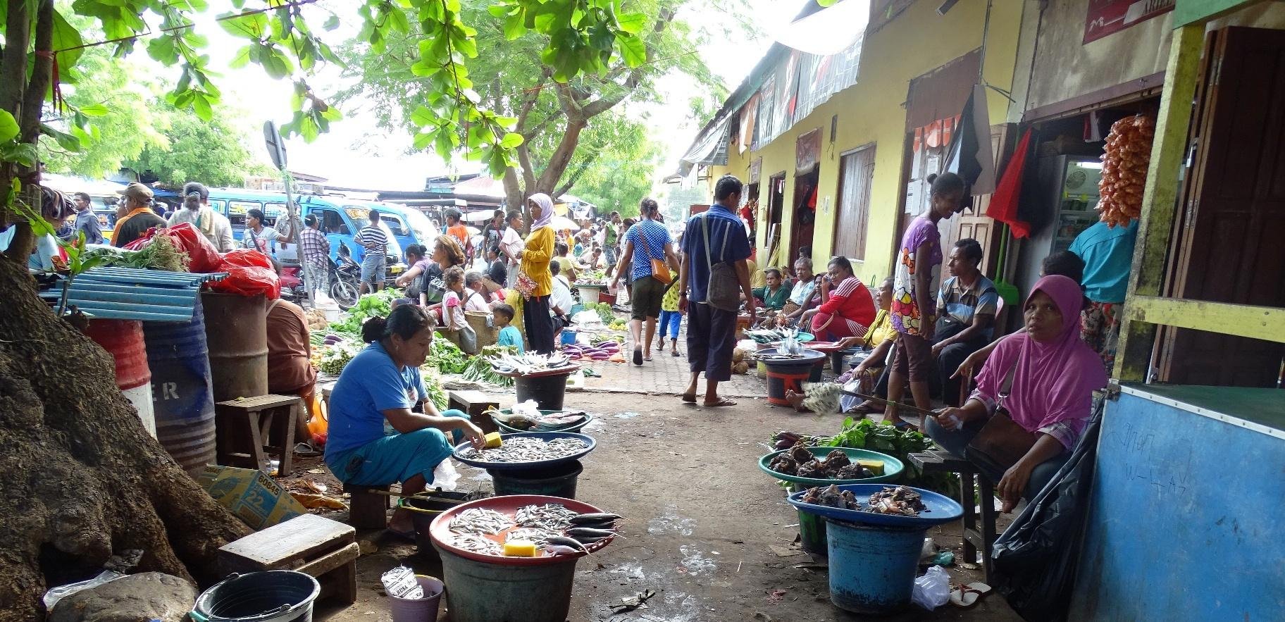 Alor Kalabahi market